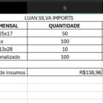Eu vou Fazer sua planilha no Excel