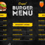 Eu vou elaborar o seu cardápio profissional