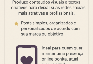 Eu vou Vou fazer o melhor post para as suas redes sociais