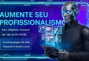 Eu vou fazer a sua Landing Page profissional para seu negóci...