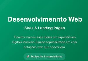 Eu vou Desenvolver websites fullstack responsivos