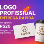 Eu vou criar um logo profissional e moderno pra sua marca