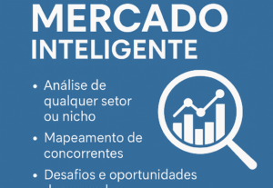 Eu vou realizar Pesquisa de Mercado Inteligente e estratégic...