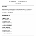 Eu vou criar ou atualizar seu Currículo Profissional