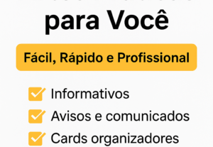Eu vou desenvolver artes personalizadas e profissionais