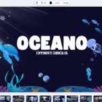 Eu vou fazer slides de escola ou de apresentações.