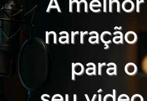 Eu vou narrar seu vídeo com voz profissional e natural em 12...