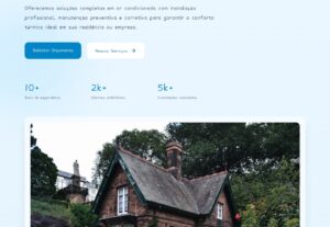 Eu vou Criar um site institucional profissional e moderno