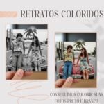 Eu vou Colorir imagens preto e brancas