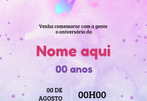 Eu vou Fazer para vocês todos os tipos de Convites lindos