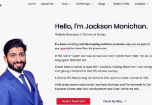 Eu vou Construir seu site profissional em WordPress.