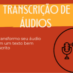 Eu vou fazer do seu áudio um texto de qualidade.