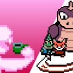 Eu vou fazer uma pixel arte inspirada em consoles retro.