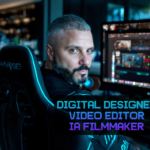 Eu vou Editar e Criar Vídeos, Logo, Avatar Realista, Designe...