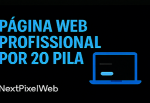 Eu vou Criar uma Página Web Profissional por 20 Pila