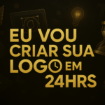 Eu vou criar sua logo em 24hrs