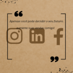 Eu vou fazer Kit Redes Sociais: Bio + 5 Posts