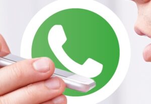 Eu vou fazer Áudio do WhatsApp.