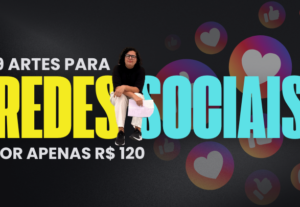 Eu vou criar 9 artes para as suas redes sociais com estratég...