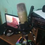 Eu vou gravar voz para seu projeto, locução.
