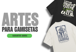 Eu vou Criar uma estampa para sua camiseta personalizada