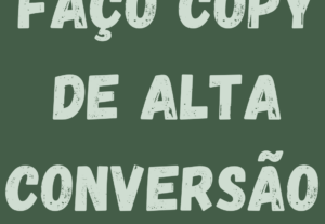 Eu vou Criar 5 copys para sua rede social.