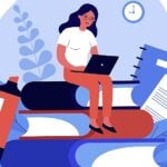 Eu vou revisar trabalhos acadêmicos para você