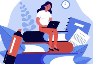 Eu vou revisar trabalhos acadêmicos para você