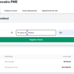 Eu vou fazer Template Financeiro PME: Dashboard Completo