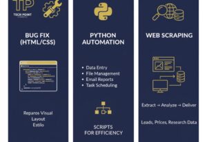 Eu vou corrigir bug visual html, css no seu site.