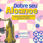 Eu vou criar a arte do seu post para as redes sociais