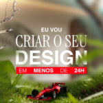 Eu vou criar seu design em 6h