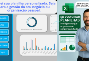 Eu vou criar planilhas inteligentes que organizam seu negóci...