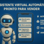 Eu vou fazer um vendedor virtual que vende automático.