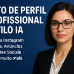 Eu vou Fazer Sua Foto de Perfil Profissional Estilo IA.