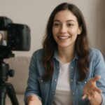 Eu vou  fazer vídeos para divulgar sua marca/ serviço