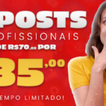 Eu vou criar suas sociais midias