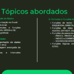 Eu vou te enviar um conteúdo completo de como usar o Excel