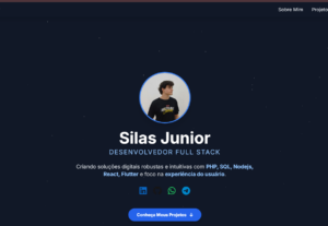 Eu vou criar o seu site, descreva o que gostaria