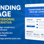 Eu vou criar sua Landing Page profissional e lucrativa