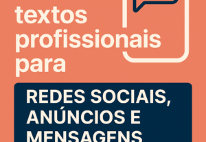 Eu vou Criar textos profissionais para redes sociais e venda...