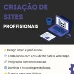 Eu vou construir seu site, landing page ou sistema web