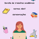Eu vou editar seu trabalho acadêmico conforme as normas ABNT