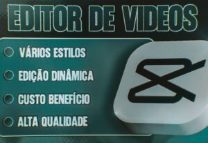 Eu vou editar seu vídeo Reels/TikTok com Legendas Dinâmicas