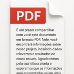 Eu vou Transformar seu texto em pdf bonito e profissional