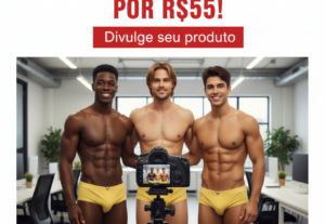 Eu vou fazer comerciais ou propagandas do seu produto