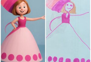 Eu vou transformar o desenho do seu filho em arte 3D