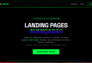 Eu vou Criar sua Pagina Profissional