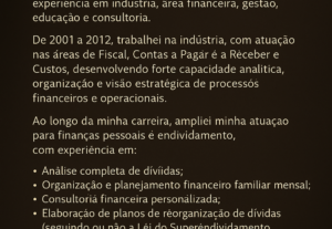 Eu vou Controlar o seu financeiro e contábil