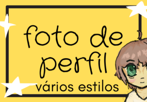 Eu vou desenhar uma foto de perfil personalizada